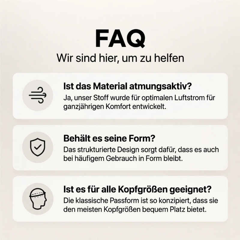 Warme Baseballkappe für Herren mit Ohrenklappen
