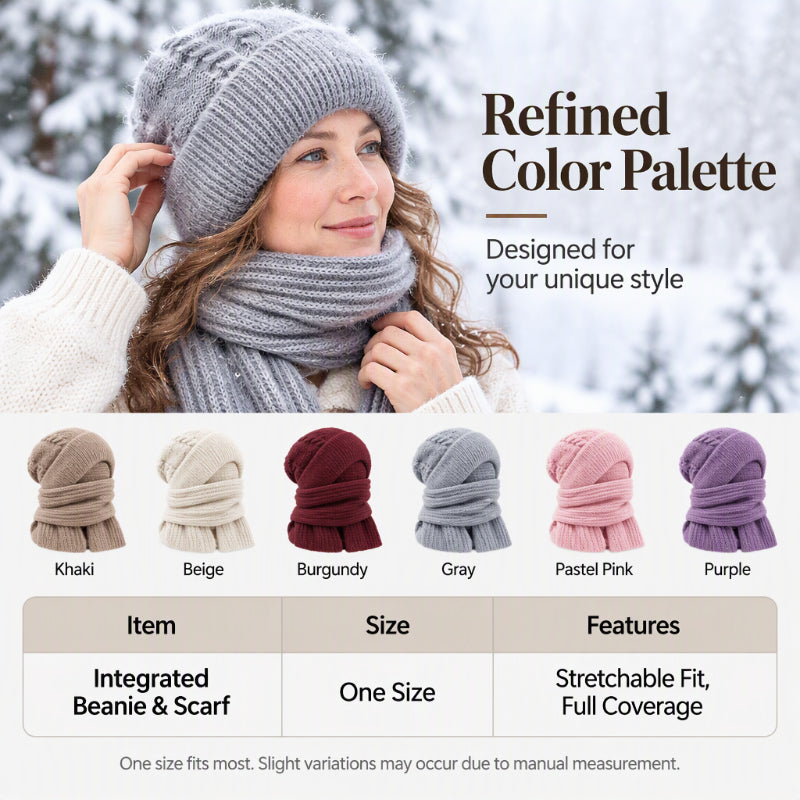 Damen Winter Warm Kapuzen-Schal