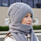 Damen Winter Warm Kapuzen-Schal