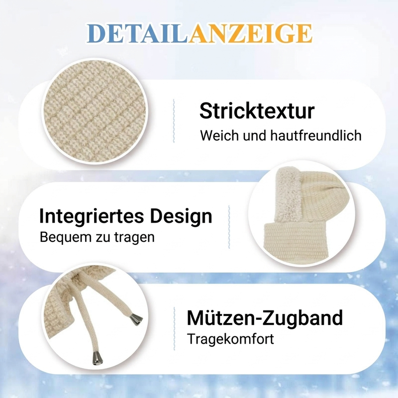 🚨Nur noch wenige auf Lager!🚨 Damen Winddichter Outdoor Schal Hat