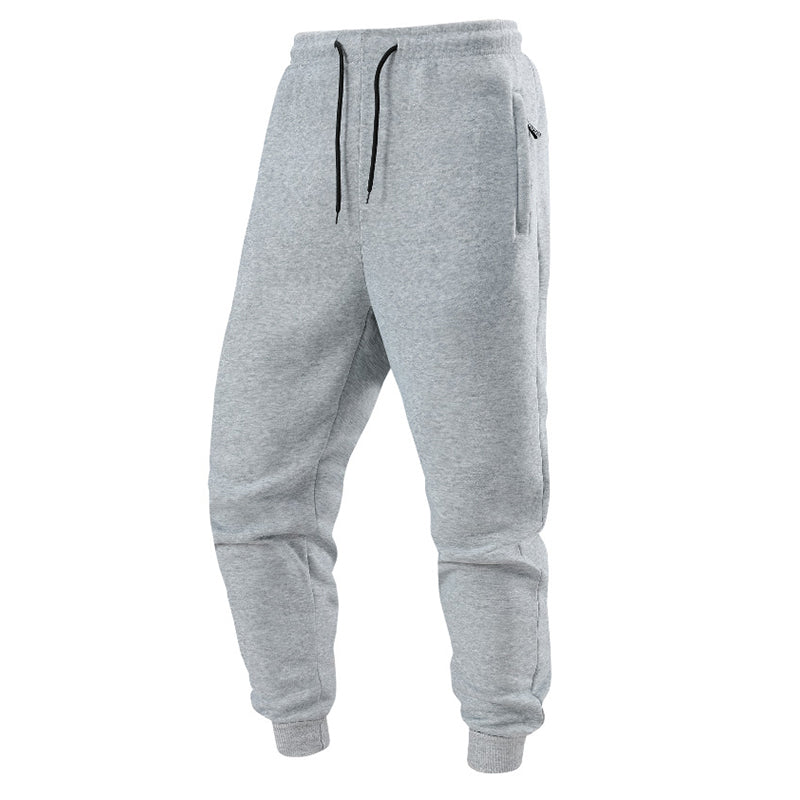 Warme Jogginghosen für Herren mit Reißverschlusstaschen