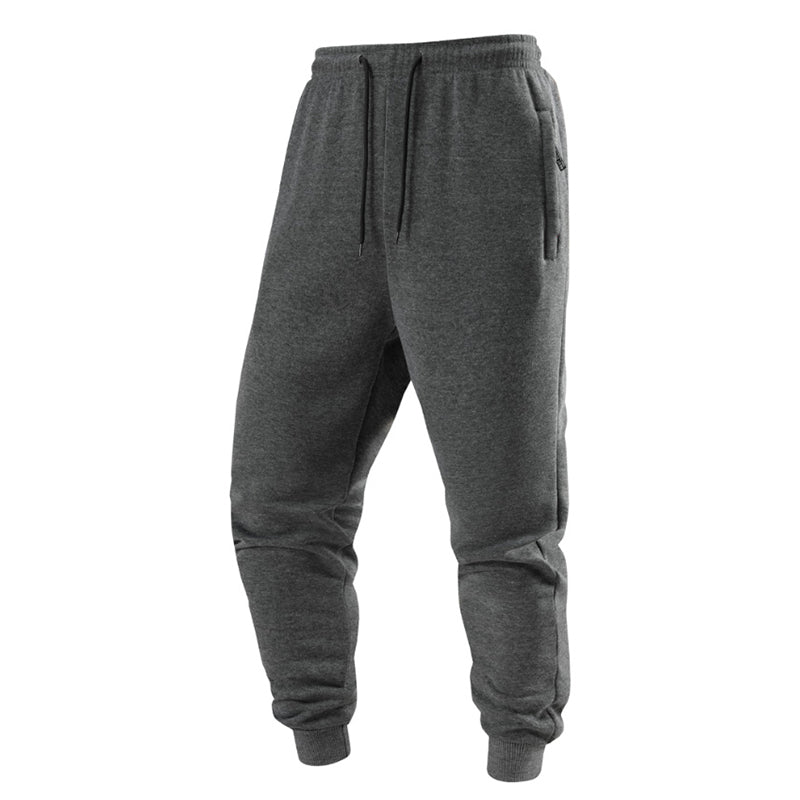 Warme Jogginghosen für Herren mit Reißverschlusstaschen