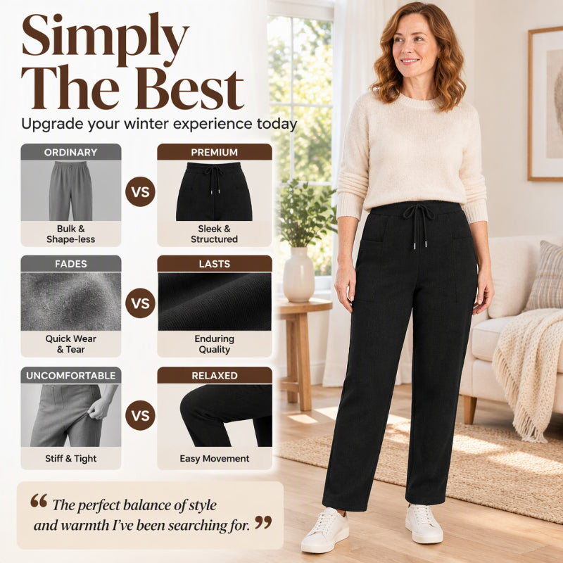 Damen Thermo-Cordhose für den Winter