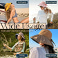 🏝️Składany kapelusz przeciwsłoneczny ze wstążką anty-UV👒